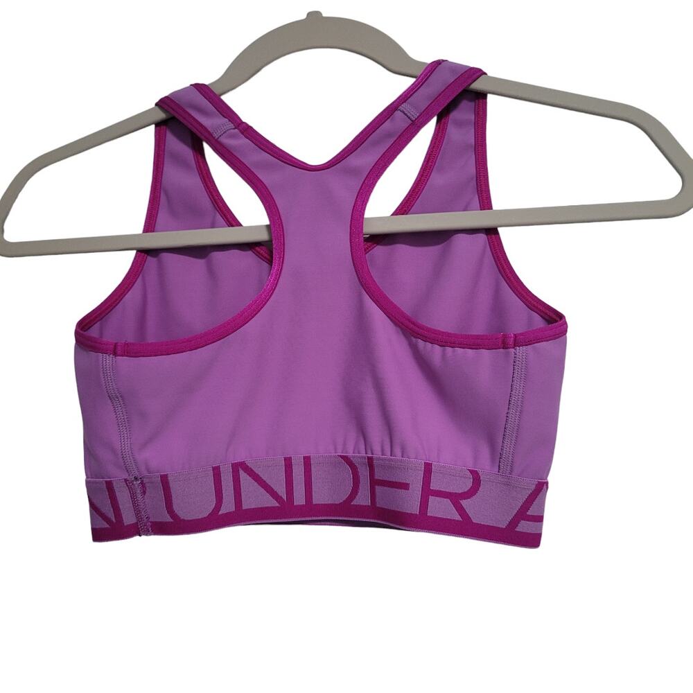 Under Armour Women's Purple Racerback Sports Bra Size Small - Picture 2 of 4